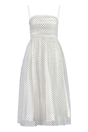 Polka-dot tulle dress-0